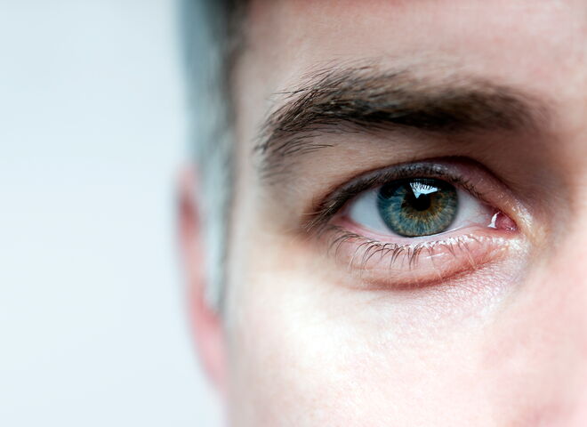 Detailaufnahme eines Auges